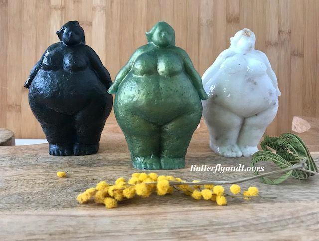 Mooie volslanke vrouw beeld decoratie eyecatcher Epoxy Art, Verzamelen, Beelden en Beeldjes, Nieuw, Overige typen, Ophalen