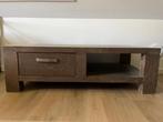 Eikenhouten Salontafel met Lade, Huis en Inrichting, Tafels | Salontafels, Ophalen, Gebruikt, 100 tot 150 cm, Eikenhout