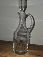 Kristallen Karaf met Stop - 25cm, Ophalen of Verzenden