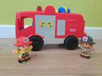 Little people brandweer met licht en geluid, Ophalen of Verzenden, Zo goed als nieuw, Speelset, Met licht