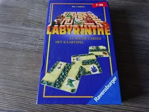 Labyrinthe kaartspel / doolhofspel / helemaal compleet, Hobby en Vrije tijd, Gezelschapsspellen | Kaartspellen, Zo goed als nieuw