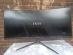 Msi 34 inch curved game monitor, Gaming, 101 t/m 150 Hz, Curved, Full HD