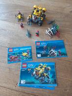 Lego City - onderwater/ duikboot / duiker sets 60090 / 60092, Ophalen of Verzenden, Gebruikt, Complete set, Lego