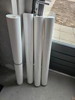 Nieuw vliesbehang. 1m breed. 25m op rol., Huis en Inrichting, Stoffering | Behang, Ophalen, 10 tot 25 m², Wit