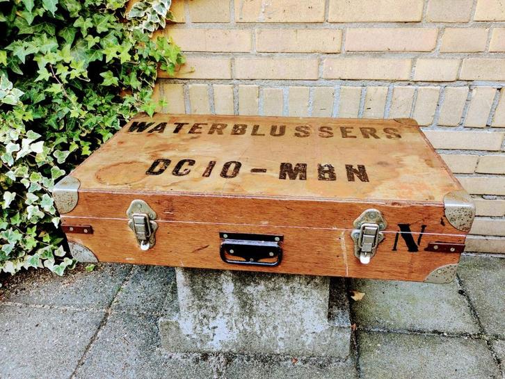 luchtvaart onderdelen kist DC-10 (Faro), Verzamelen, Luchtvaart en Vliegtuigspotten, Gebruikt, Overige typen, Ophalen of Verzenden