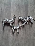 Schleich Zebra Familie - 3 stuks, Ophalen of Verzenden, Zo goed als nieuw