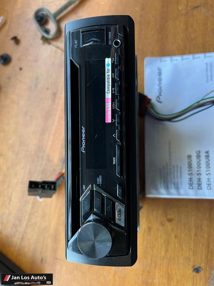 Radio CD Usb Pioneer DEH-S100UB RDS, Auto diversen, Autoradio's, Gebruikt, Ophalen of Verzenden