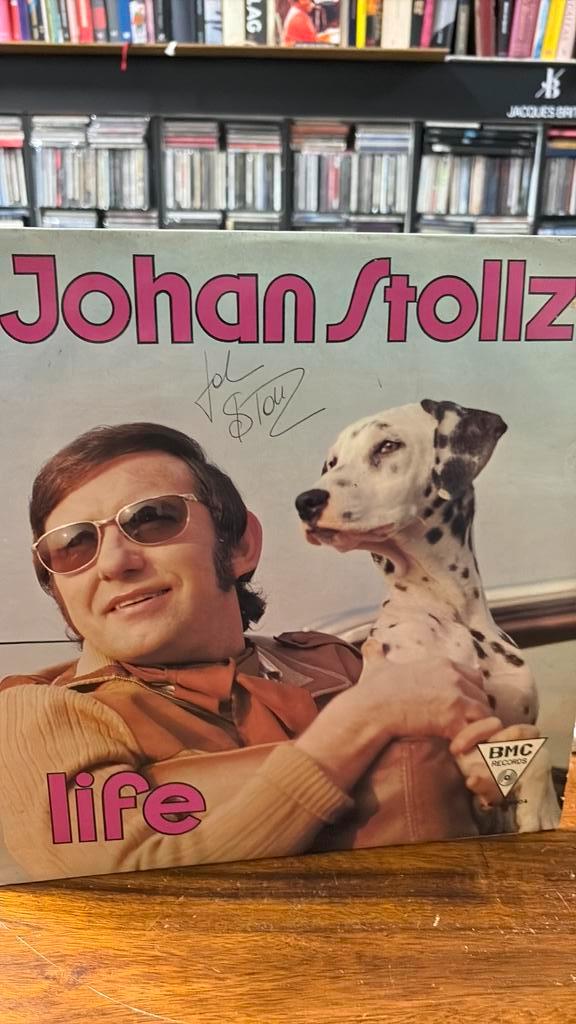 Johan Stolz vinyl LP Life met handtekening, Cd's en Dvd's, Cd's | Pop, Gebruikt, 1960 tot 1980, Ophalen of Verzenden