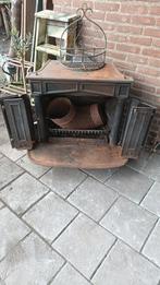 degelijke zware hout kachel gietijzeren, Huis en Inrichting, Haarden, Ophalen, Gebruikt, Vrijstaande haard, Houthaard