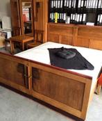 Antiek Art Deco houten Bed 180x200/210, Ophalen