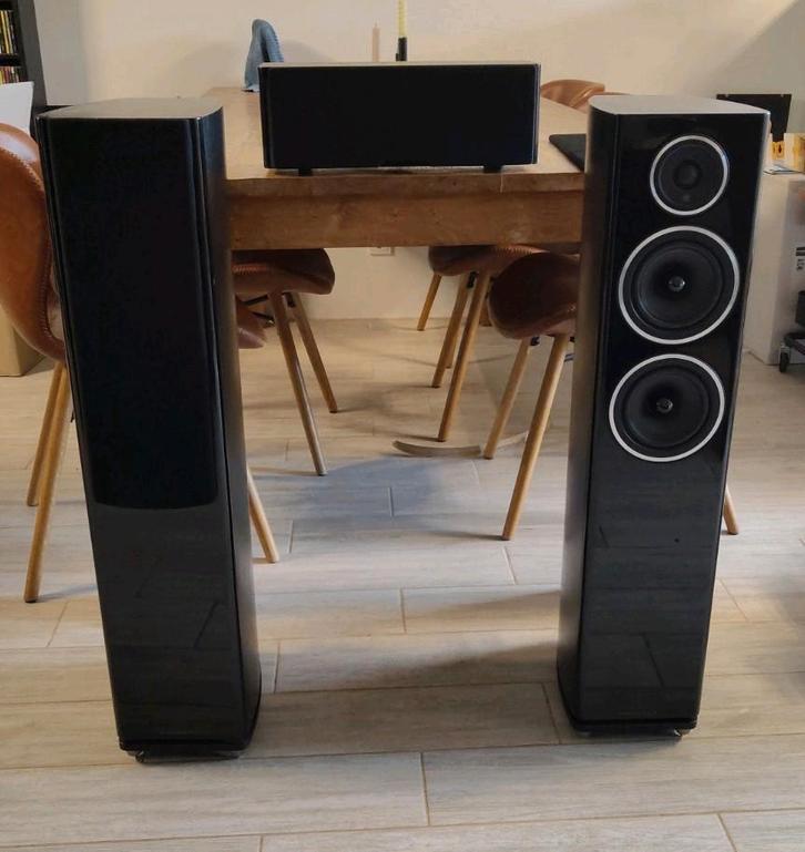 Wharfedale Diamond 11 center en vloerstaande speakers, Audio, Tv en Foto, Luidsprekers, Zo goed als nieuw, Center speaker, 60 tot 120 watt
