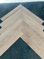 Visgraatvloer eik groot.  Nieuw restpartijen, Ophalen of Verzenden, Nieuw, 75 m² of meer, Parket