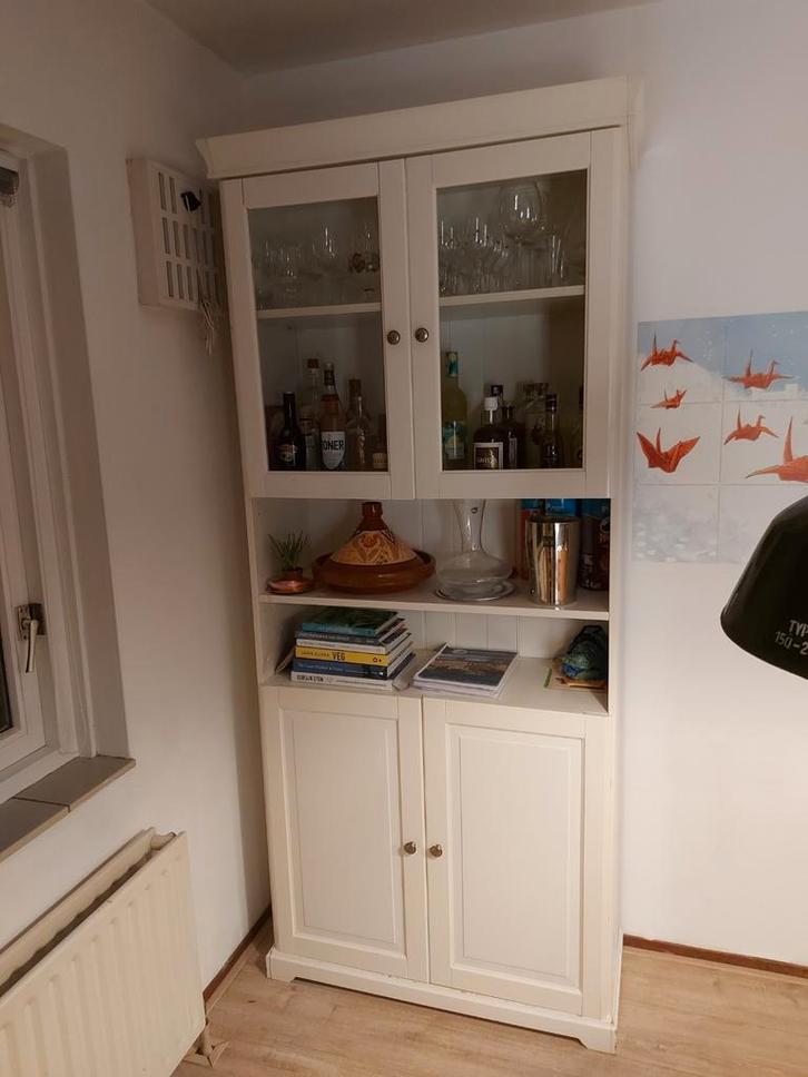 IKEA buffetkast wit, Huis en Inrichting, Kasten | Buffetkasten, Gebruikt, 200 cm of meer, 50 tot 100 cm, 25 tot 50 cm, Met deur(en)