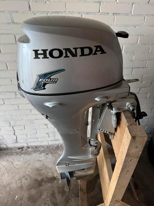 Honda 10 pk 4 tact Langstaart elektrische start, Watersport en Boten, Buiten- en Binnenboordmotoren, Gebruikt, Benzine, Buitenboordmotor