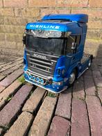 Tamiya scania met mfc, Hobby en Vrije tijd, Ophalen of Verzenden, Zo goed als nieuw, Auto onroad