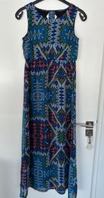 Lange zomerjurk mouwloos met rug decolleté zie foto, Kleding | Dames, Jurken, Blauw, Ophalen of Verzenden, Zo goed als nieuw, Maat 36 (S)