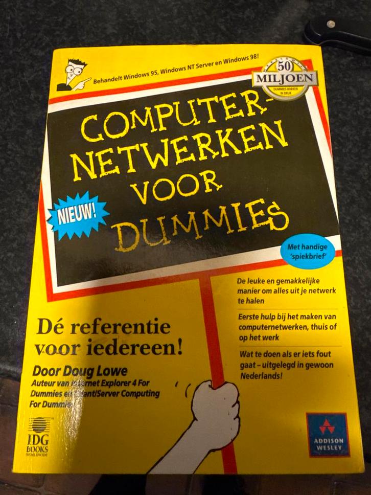 Computer Netwerken voor Dummies, Boeken, Informatica en Computer, Gelezen, Internet of Webdesign, Ophalen of Verzenden
