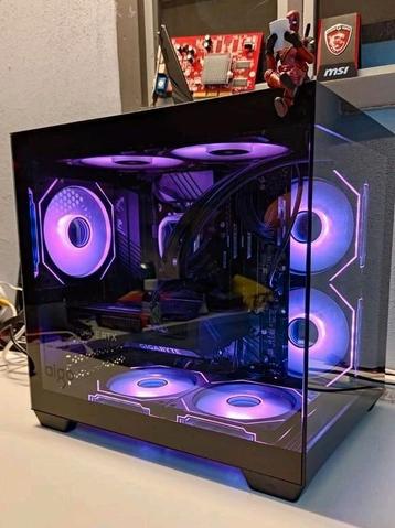 RGB GAME PC - INTEL I7 - RTX 4060 TI 16GB - 32GB - 2,5TB beschikbaar voor biedingen