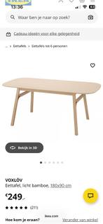 Eettafel IKEA voxlov, Huis en Inrichting, Tafels | Eettafels, Ophalen, 50 tot 100 cm, Zo goed als nieuw, Vijf personen of meer