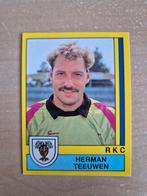 Panini Voetbal 90 Herman Teeuwen RKC, Verzamelen, Sportartikelen en Voetbal, Ophalen of Verzenden, Zo goed als nieuw, Ajax, Poster, Plaatje of Sticker