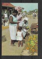 Suriname Kaart nr. 7499) uit Nickerie /Market Scene gelopen, Verzamelen, Ansichtkaarten | Buitenland, Ophalen, 1960 tot 1980, Gelopen