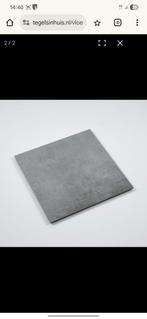 12 Tegels BODEA DONKERGRIJS 60x60cm, Ophalen, 60 cm of meer, Nieuw, 5 tot 10 m²