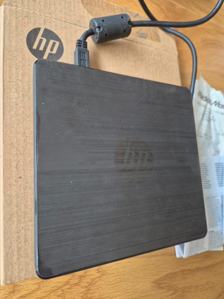 HP Externe cd en DVD Brander + afspelen - Zo Goed Als Nieuw!, Computers en Software, Optische drives, Zo goed als nieuw, Cd, Dvd
