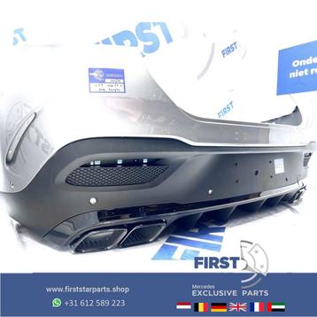 C167 GLE63 AMG COUPÉ ACHTERBUMPER GLE63s BUMPER WIT GRIJS ZW beschikbaar voor biedingen