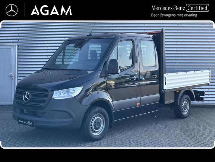 Mercedes-Benz Sprinter 317 CDI Pick-up 7-Persoons Trekhaak 3, Auto's, Bestelauto's, Bedrijf, Te koop, Mercedes-Benz Certified