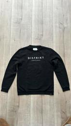 DISTRIKT sweater maat L zwart, Maat 48/50 (M), Ophalen of Verzenden, Zo goed als nieuw, Zwart