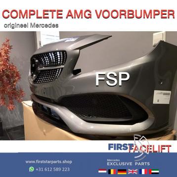 W176 FACELIFT AMG VOORBUMPER Mercedes A Klasse 787 GRIJS ORI beschikbaar voor biedingen