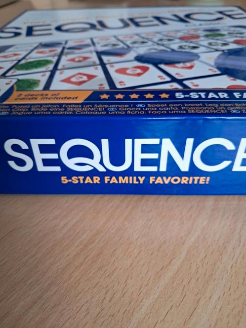 Sequence bordspel, Hobby en Vrije tijd, Gezelschapsspellen | Bordspellen, Nieuw, Ophalen of Verzenden