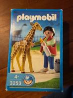 Playmobil 3253 Giraffe met verzorgster, Kinderen en Baby's, Speelgoed | Playmobil, Complete set, Ophalen of Verzenden, Zo goed als nieuw