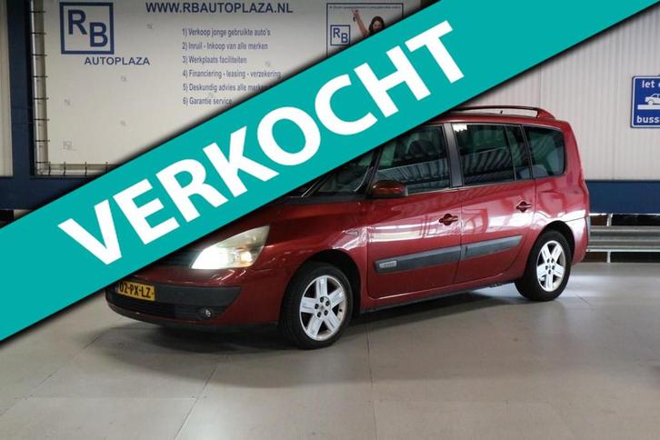 Renault Grand Espace 2.0 T Privilège / 1e EIG / NAP / 7 PER, Auto's, Renault, Bedrijf, Te koop, Grand Espace, ABS, Airbags, Airconditioning