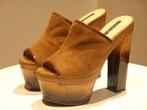 Rachel Zoe designer clogs maat 39, Bruin, Ophalen of Verzenden, Zo goed als nieuw, Rachel Zoe