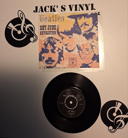 The Beatles - Hey Jude / Revolution 7" Single 1968, Cd's en Dvd's, Vinyl | Pop, Gebruikt, 1960 tot 1980, Ophalen of Verzenden