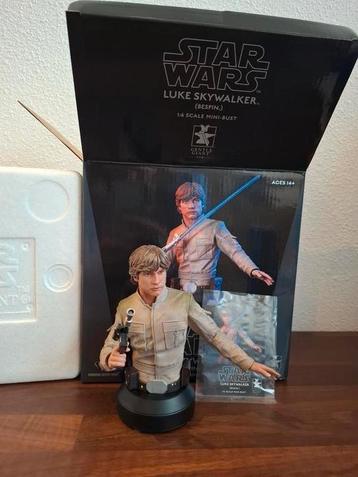 Luke skywalker Star wars 1/6 scale resin bust Diamond select beschikbaar voor biedingen