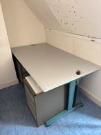 Groot bureau met losse ladekastjes, Ophalen, Gebruikt, Bureau