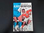 Programma boekje Ajax- Benfica 1/4Finale EC 1 1969, Verzenden, Zo goed als nieuw, Ajax, Boek of Tijdschrift