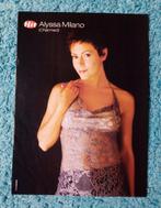 Alyssa Milano poster hitkrant, Verzamelen, Rechthoekig Staand, A4 of kleiner, Nieuw, Ophalen of Verzenden