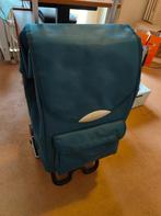 Stevige en stijlvolle (Davidt's) Secc boodschappentrolley, 40 tot 60 cm, Wieltjes, 20 tot 30 cm, Blauw