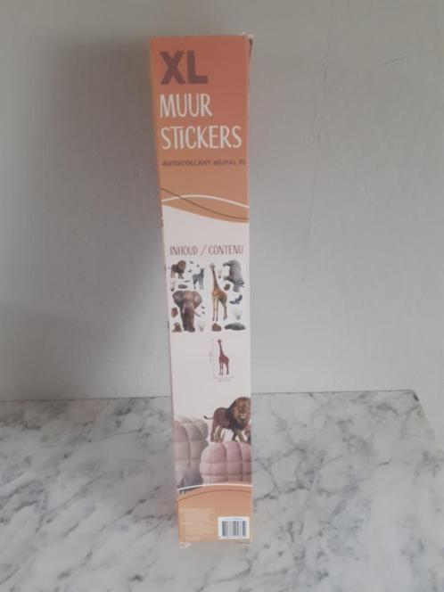 Muurstickers XL Safari. 22 stuks. Nieuw, Kinderen en Baby's, Speelgoed | Overig, Nieuw, Jongen of Meisje, Ophalen of Verzenden