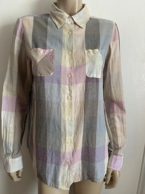Maison Scotch vlotte pastelkleurige geruite blouse, Kleding | Dames, Blouses en Tunieken, Zo goed als nieuw, Maat 38/40 (M), Overige kleuren