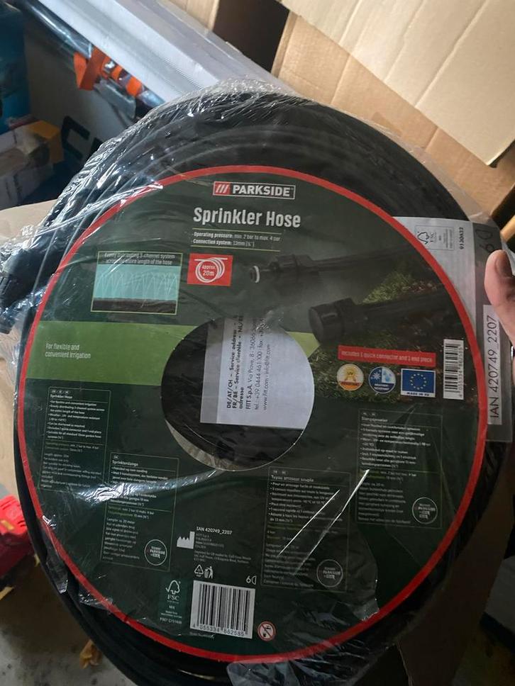 Parkside Tuinslang met Automatische Bewatering, Tuin en Terras, Tuinslangen, Nieuw, Tuinslang, Ophalen