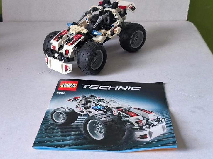 Lego Technic 8262 Quad Bike, Kinderen en Baby's, Speelgoed | Duplo en Lego, Zo goed als nieuw, Lego, Complete set, Ophalen of Verzenden