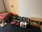 Schleich paardenstal zeer complete set met veel paarden, Ophalen, Zo goed als nieuw