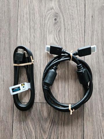 HDMI KABELS 2 STUKS beschikbaar voor biedingen