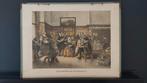 Schoolplaat Een gezelschap op het Muiderslot, Ophalen of Verzenden, Geschiedenis
