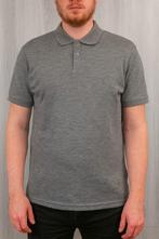 Polo maat S - Mooie dikke stof, 1x gedragen, Kleding | Heren, Polo's, Onbekend, Ophalen of Verzenden, Zo goed als nieuw, Grijs