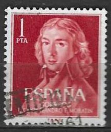 Spanje 1961 - Yvert 1005 - Leandro Fernandez de Moratin (ST) beschikbaar voor biedingen